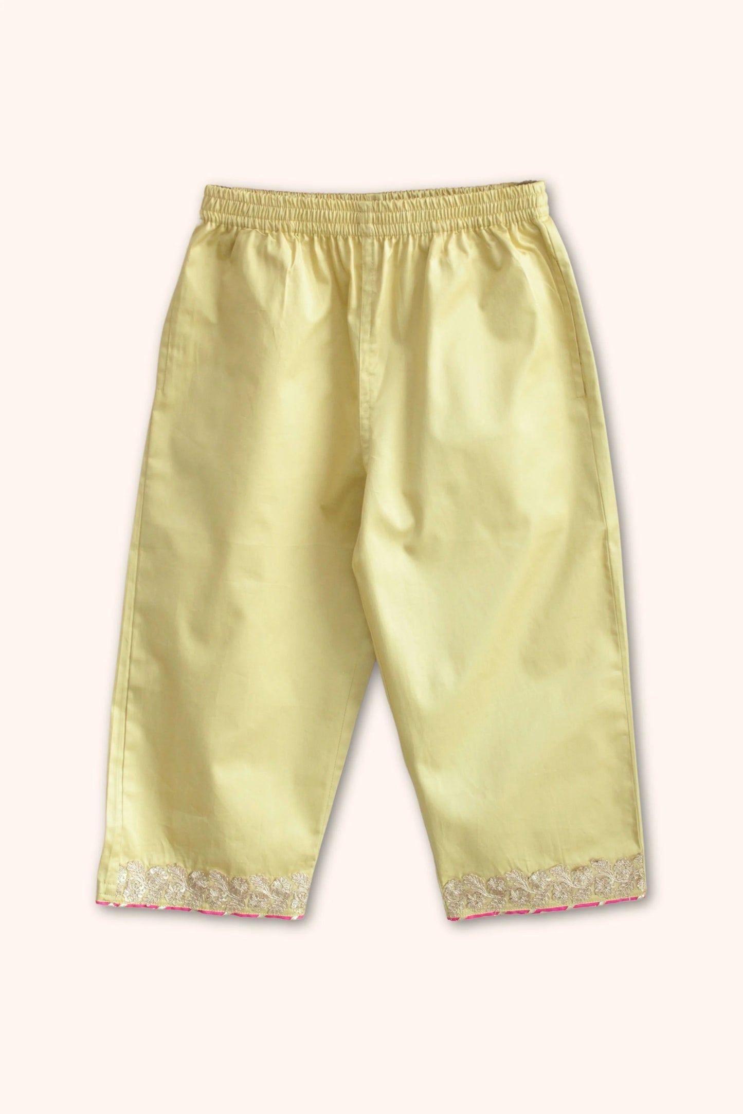 Peekaaboo Elegant Meher Kurti and Pant Set with Dupatta for Girls