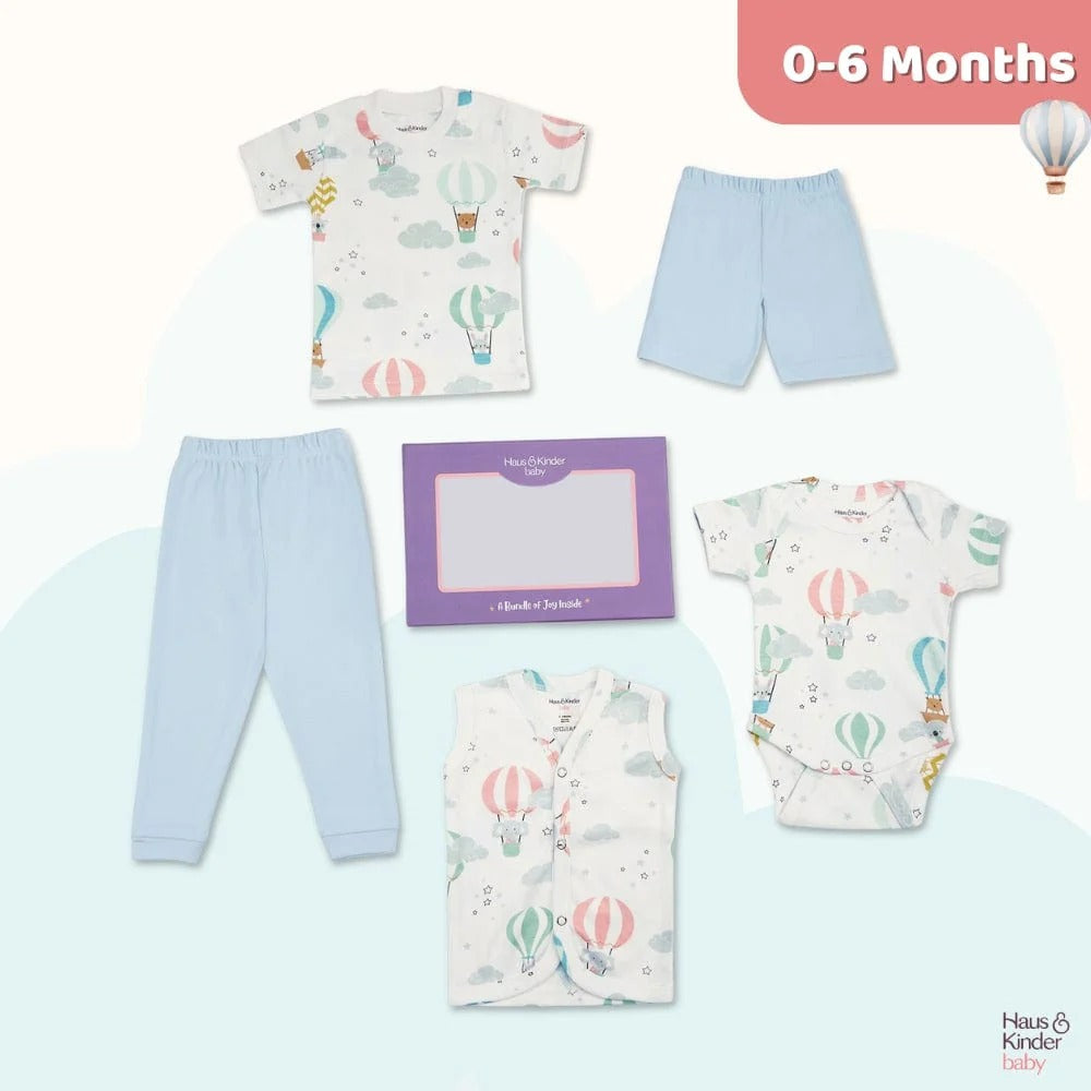 Haus & Kinder Hot Air Ballon Apparel Set - Pack of 5
