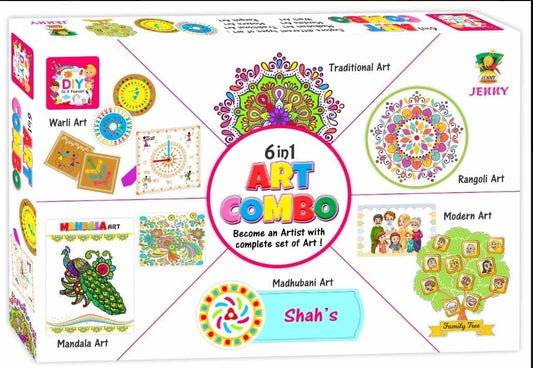AT ART COMBO – Ultimate Creative Kit for Young Artists & Craft Lovers