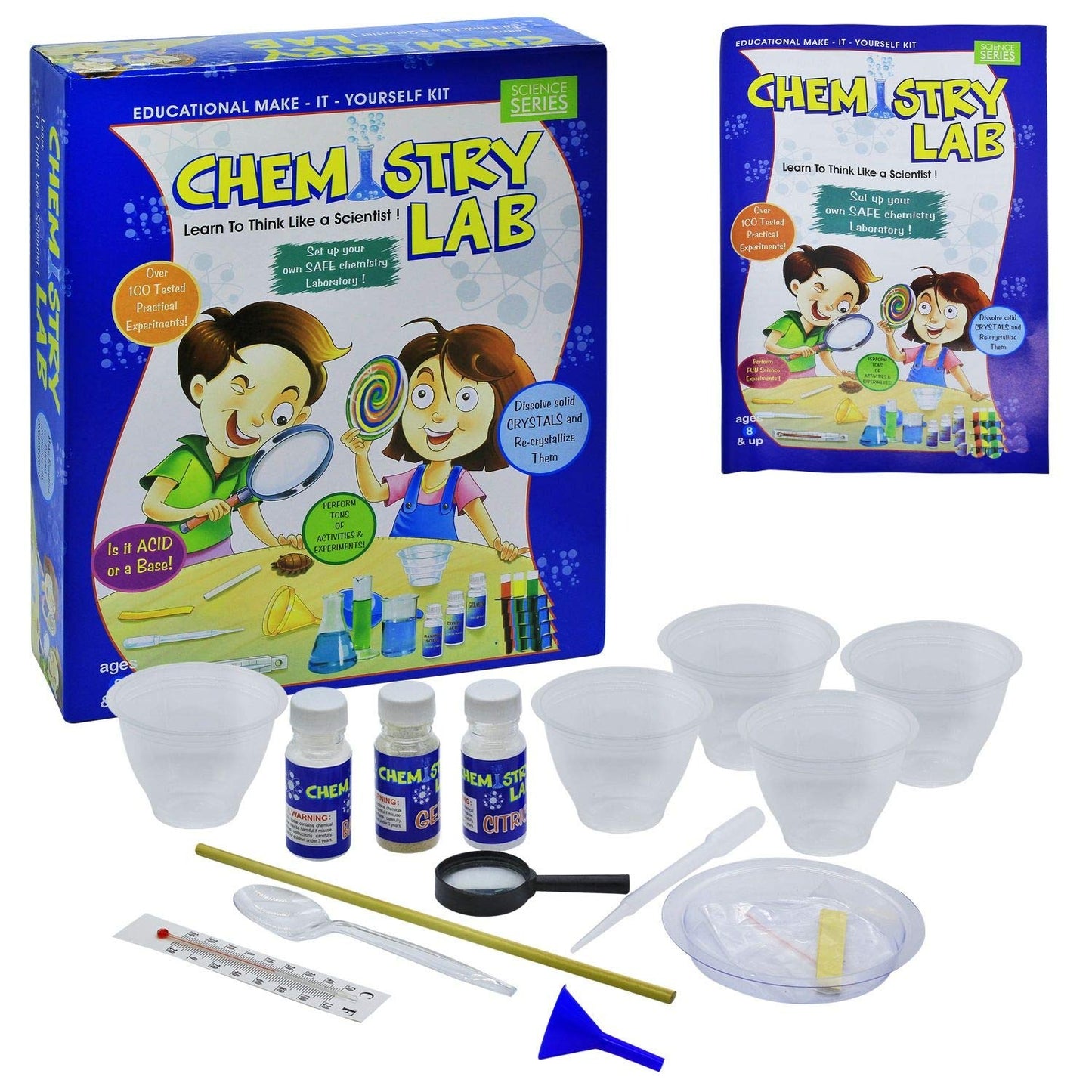 Ekta Explore Chemistry Lab Kit – Fun & Safe Science Experiments for Young Scientists