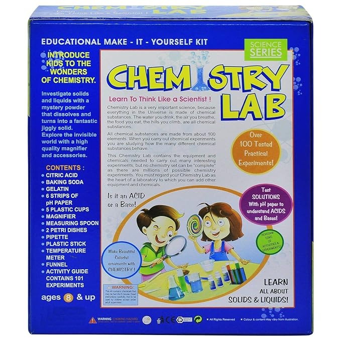 Ekta Explore Chemistry Lab Kit – Fun & Safe Science Experiments for Young Scientists
