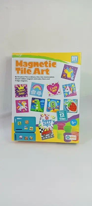 EKTA Magnetic Tile Art Set – Endless Creativity and Fun for All Ages