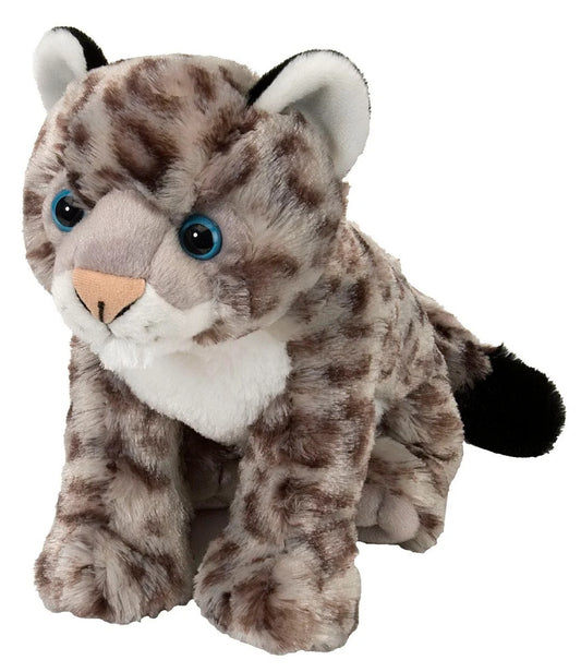 WILD REPUBLIC CK Laying Snow Leopard 12 Inches